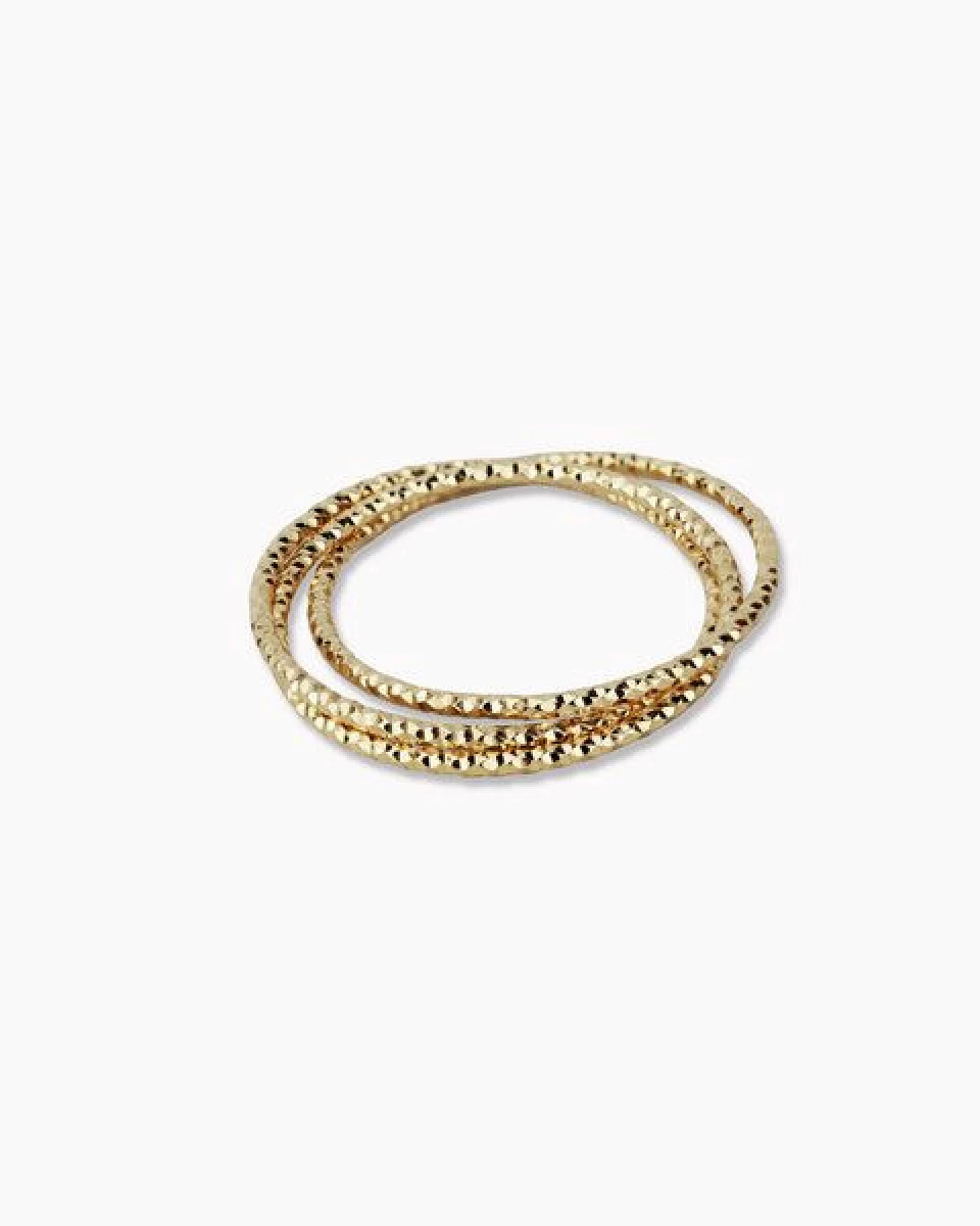 lille mus Ring 'Triple Glitzer' 925 Silber / vergoldet – Ansicht 2