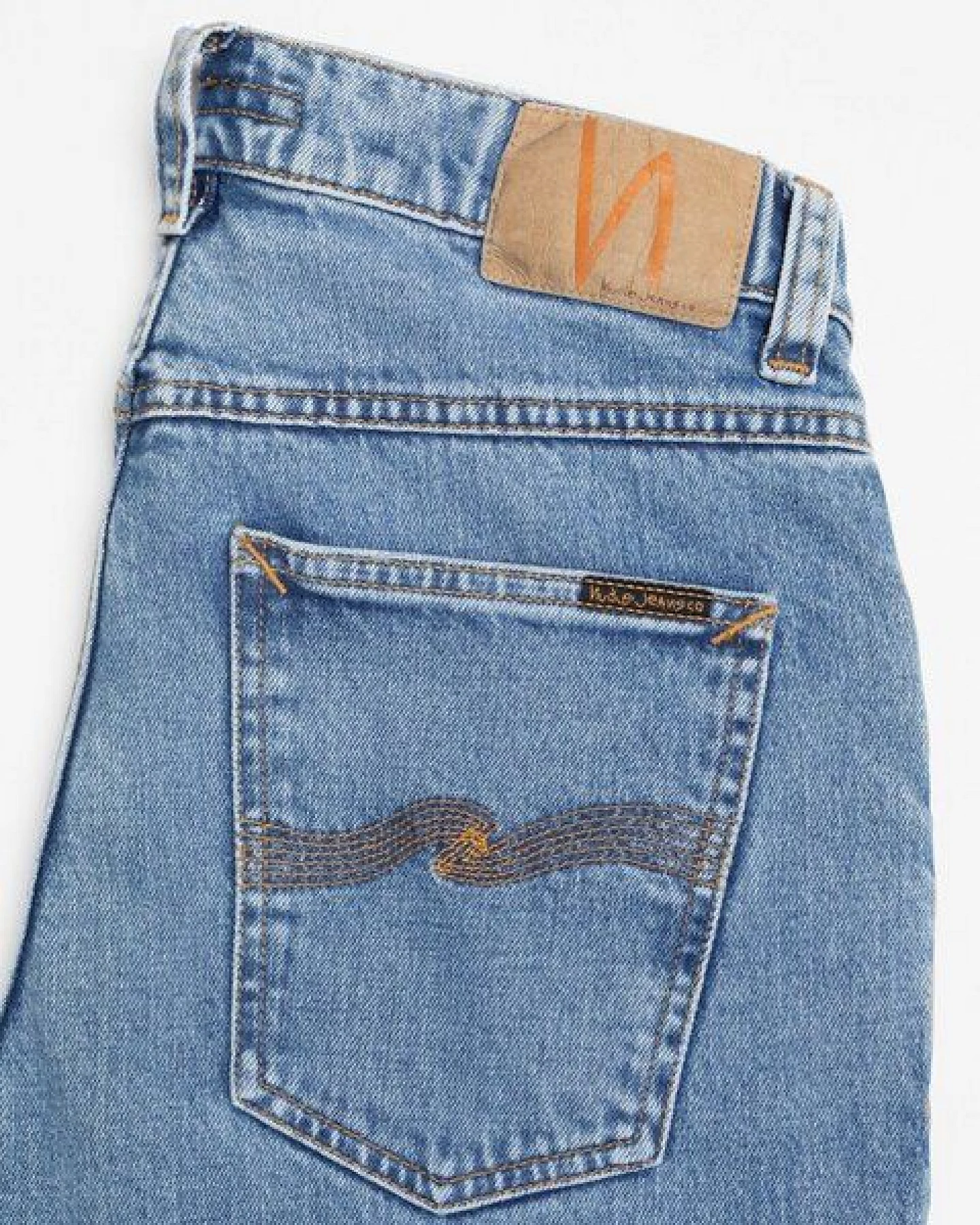 Nudie Jeans Solid Ollie Jeans - aus Bio-Baumwolle – Ansicht 3