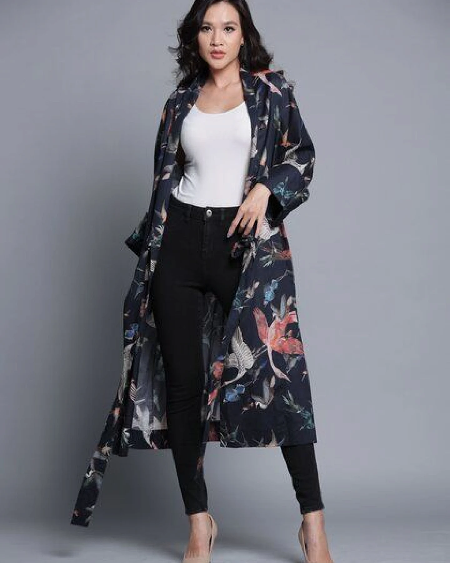 Atelier SNOW Bio-Baumwolle Kimono – Ansicht 2