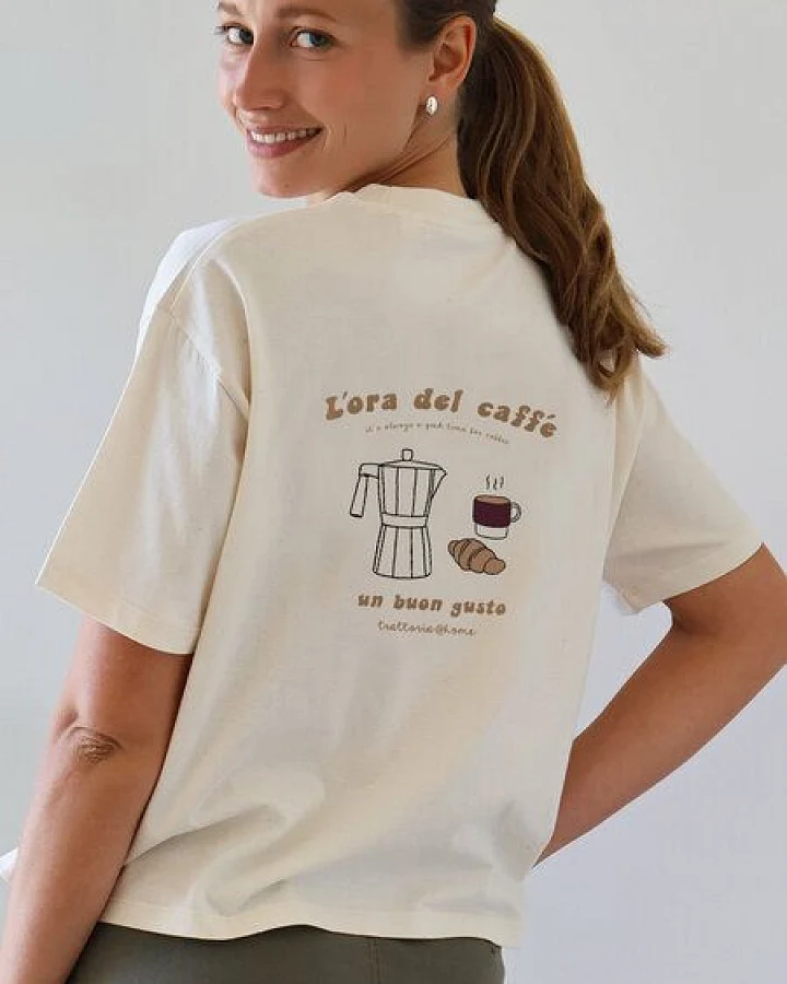 Kultgut Artdesign - Biofair- Boxistyle Shirt/ Caffé
