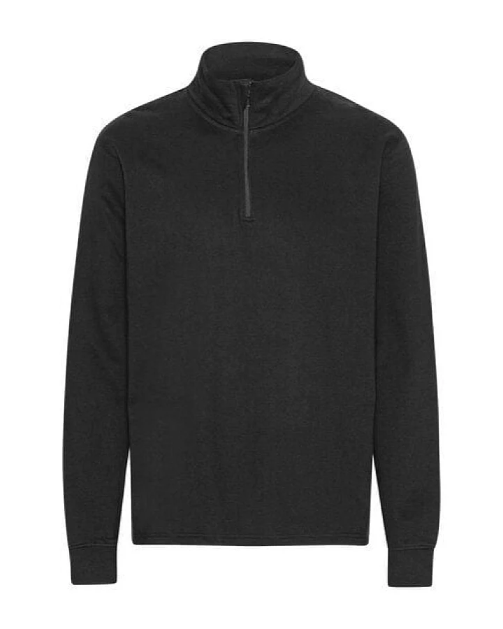 Neutral® Neutral Unisex Troyer Bio-Baumwolle Sweatshirt Quarter-Zip-Reißverschluss