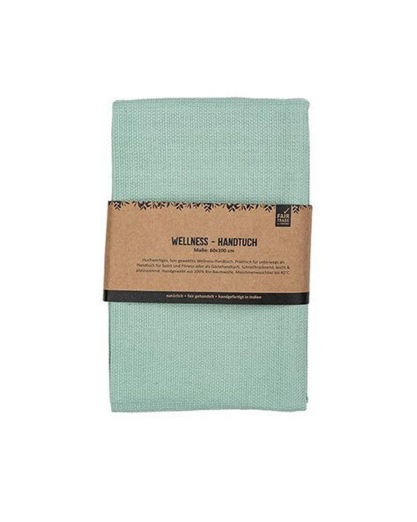 CONTIGO Fairtrade Fairtrade Hamam-Bade- oder Handtuch, Bio-Baumwolle – Ansicht 4
