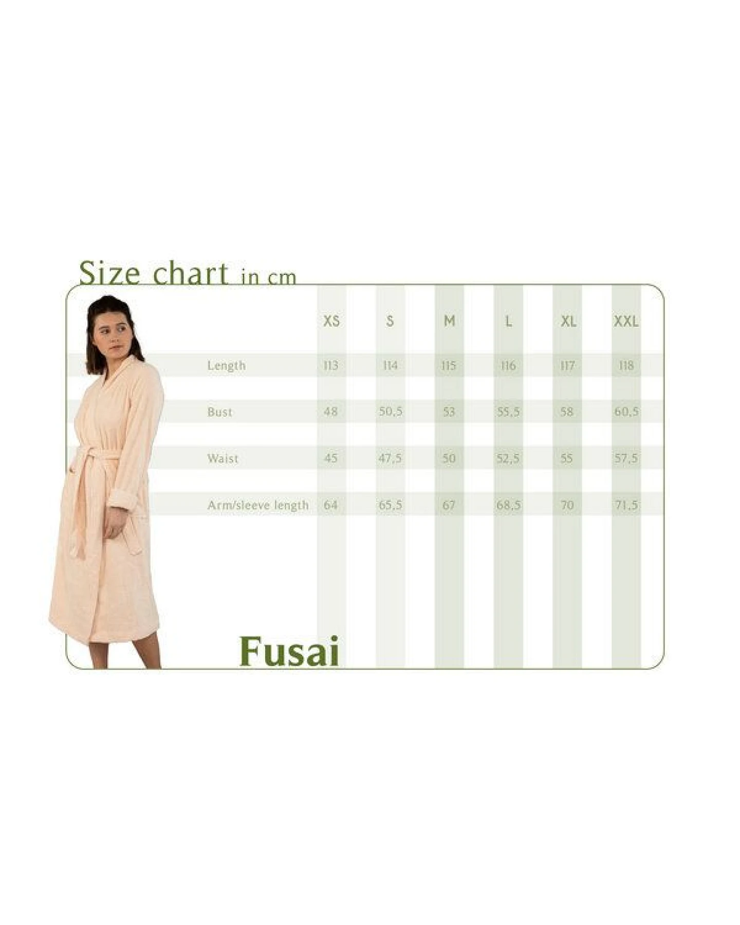 Kayori Fusai Bademantel – Ansicht 3