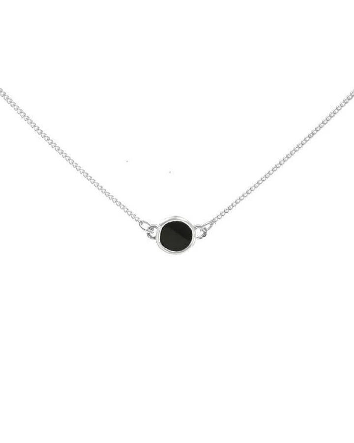 pakilia Kette "Redondo Obsidiana"