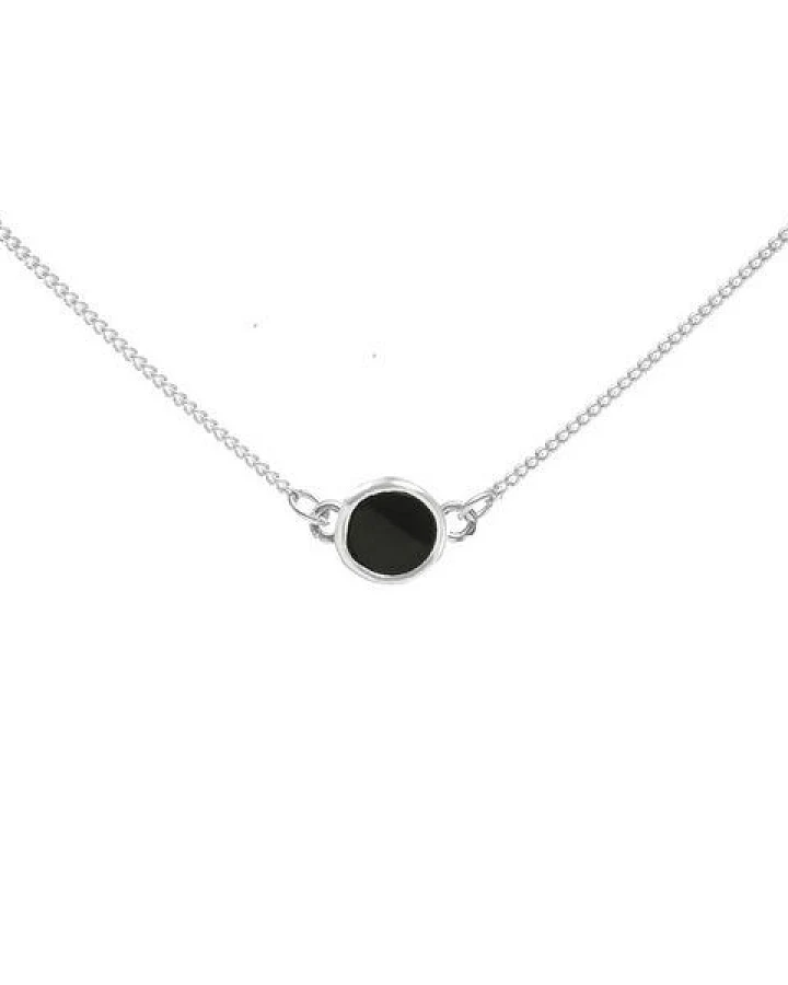 pakilia Kette "Redondo Obsidiana"