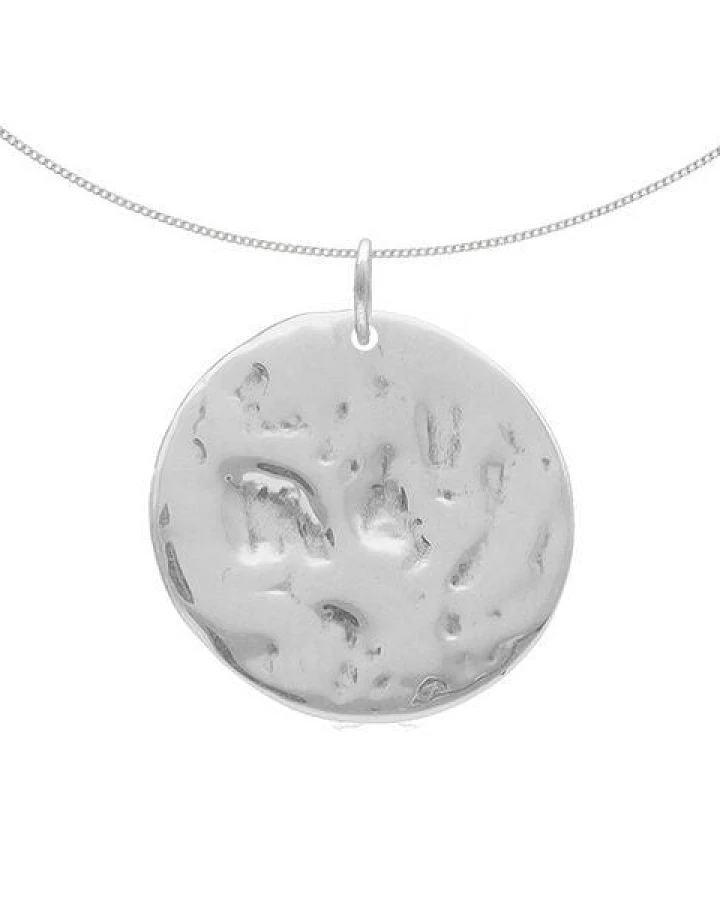 pakilia Kettenanhänger "Paisaje lunar" rund inkl. Silberkette 45 cm