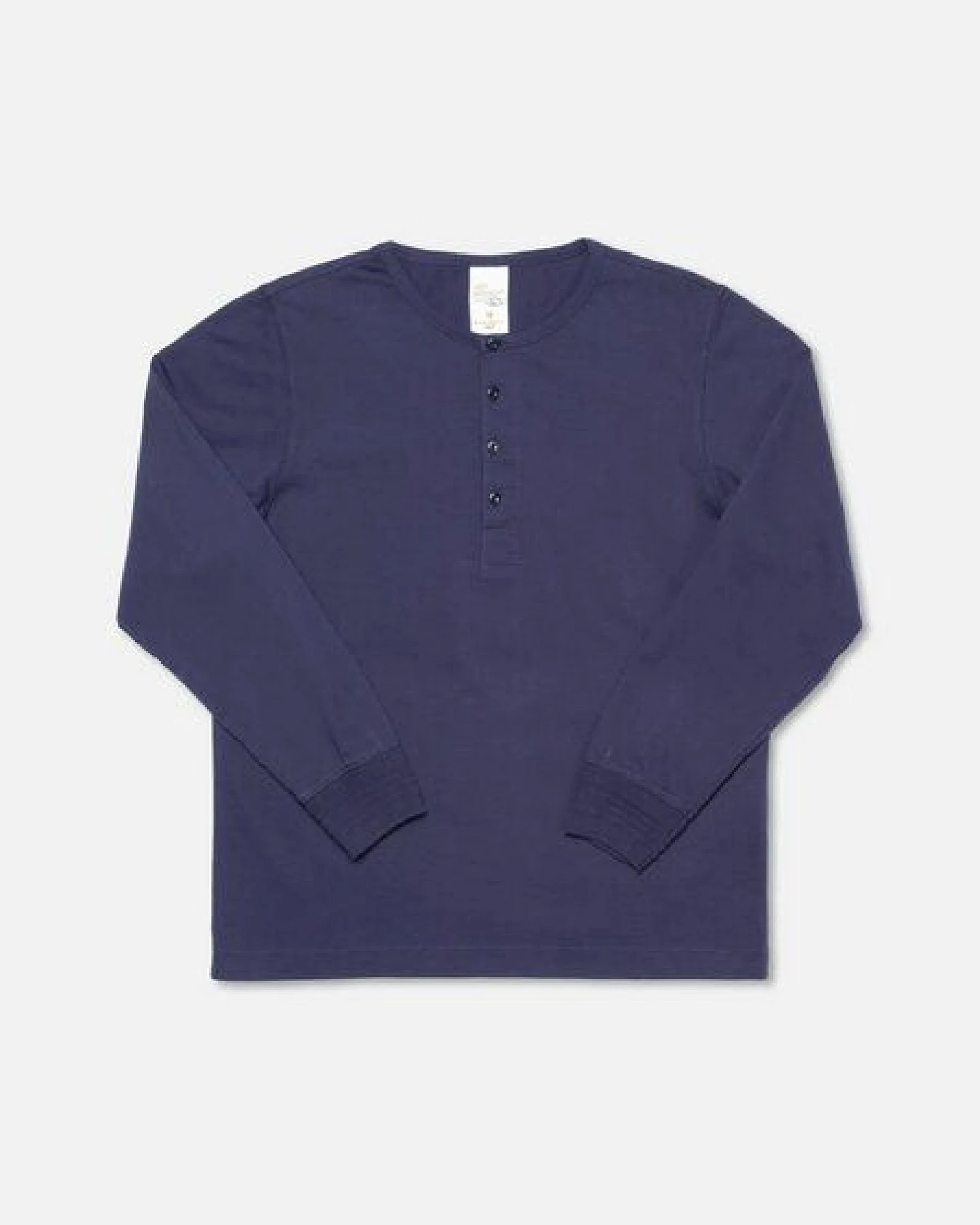 Nudie Jeans Herren Langarm-Shirt aus Biobaumwolle "LS Henley" – Ansicht 2
