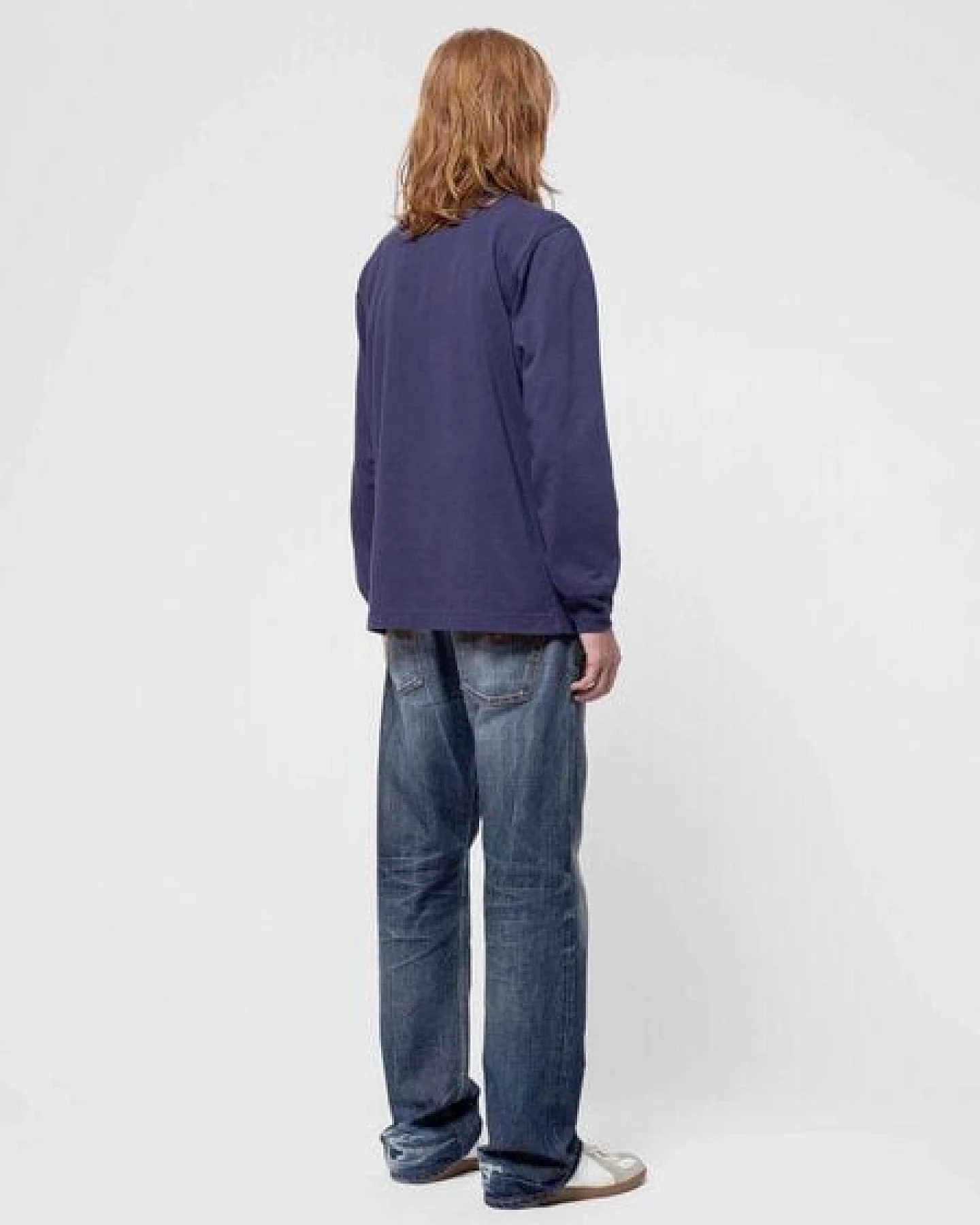 Nudie Jeans Herren Langarm-Shirt aus Biobaumwolle "LS Henley" – Ansicht 4