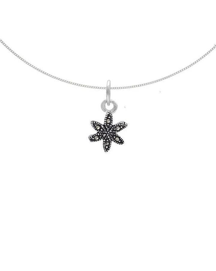 pakilia Kettenanhänger "Flor Scilla" inkl. Silberkette 45 cm