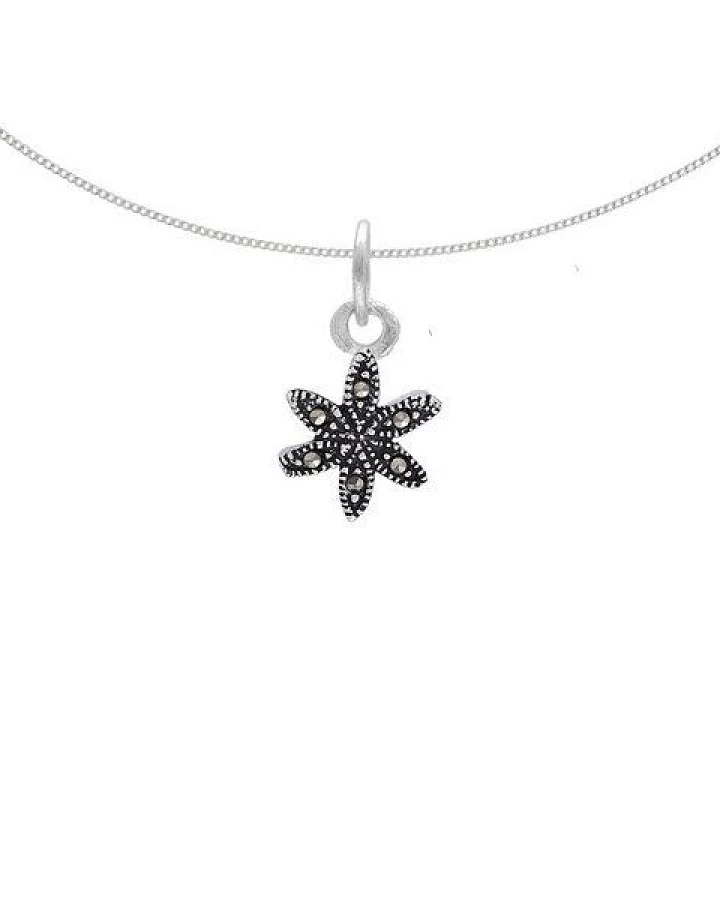 pakilia Kettenanhänger "Flor Scilla" inkl. Silberkette 45 cm