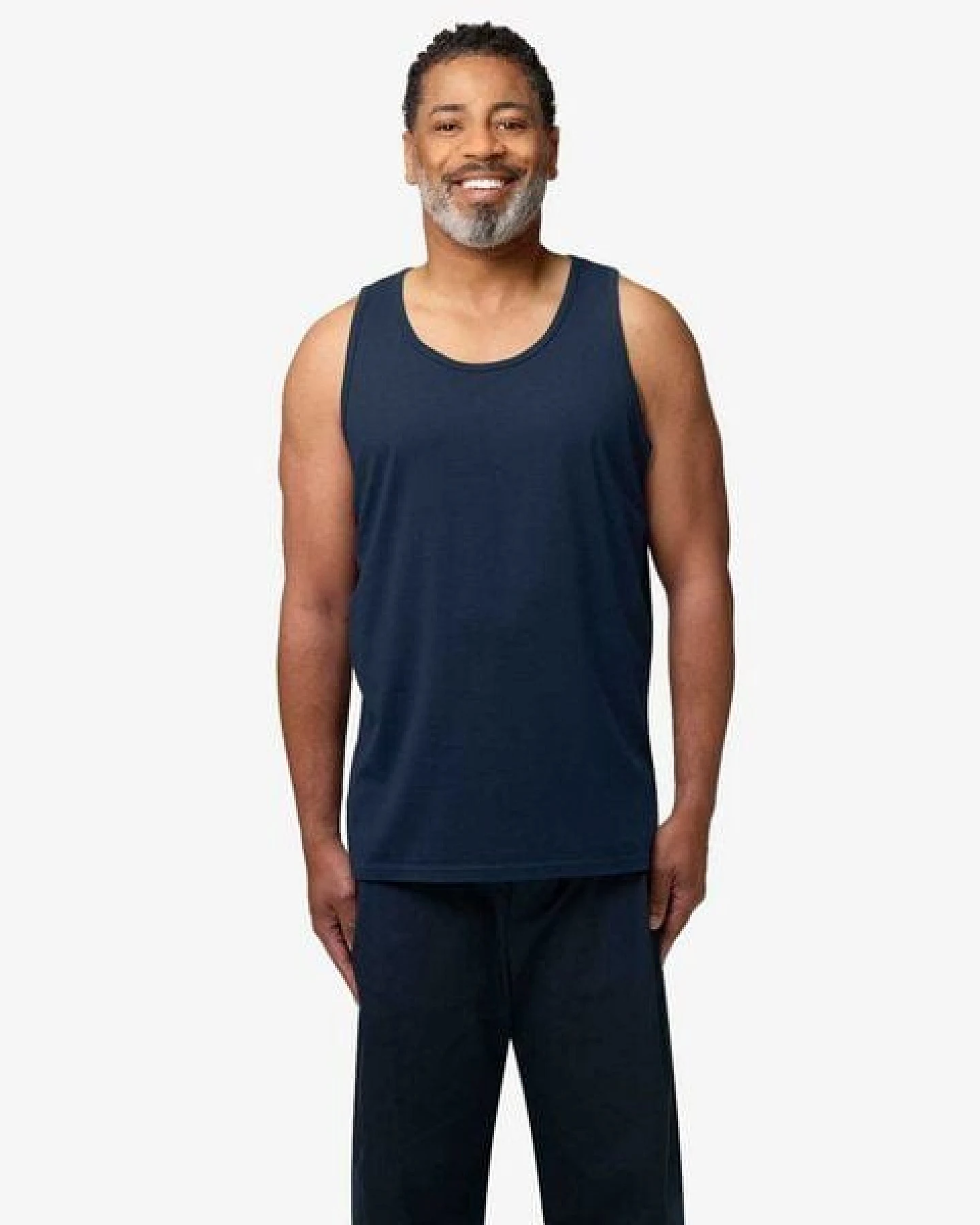 YTWOO Basic Herren-Tanktop aus nachhaltiger Bio-Baumwolle – Ansicht 2