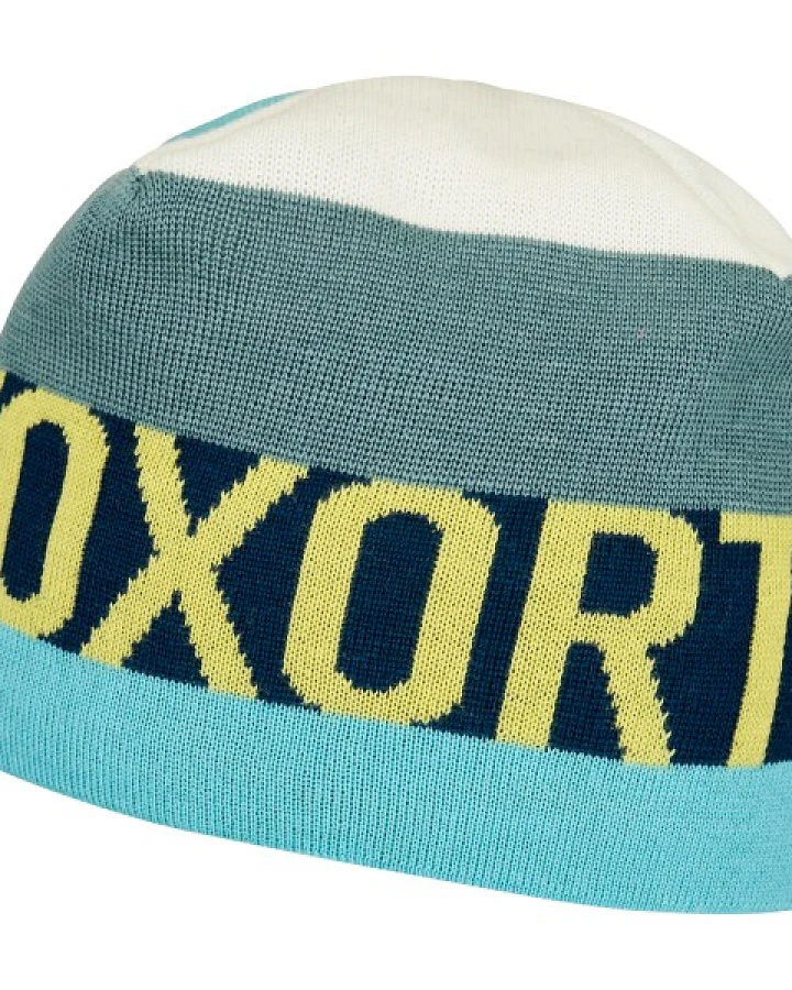 Ortovox - Patchwork Beanie - Mütze Gr 50-56 cm türkis