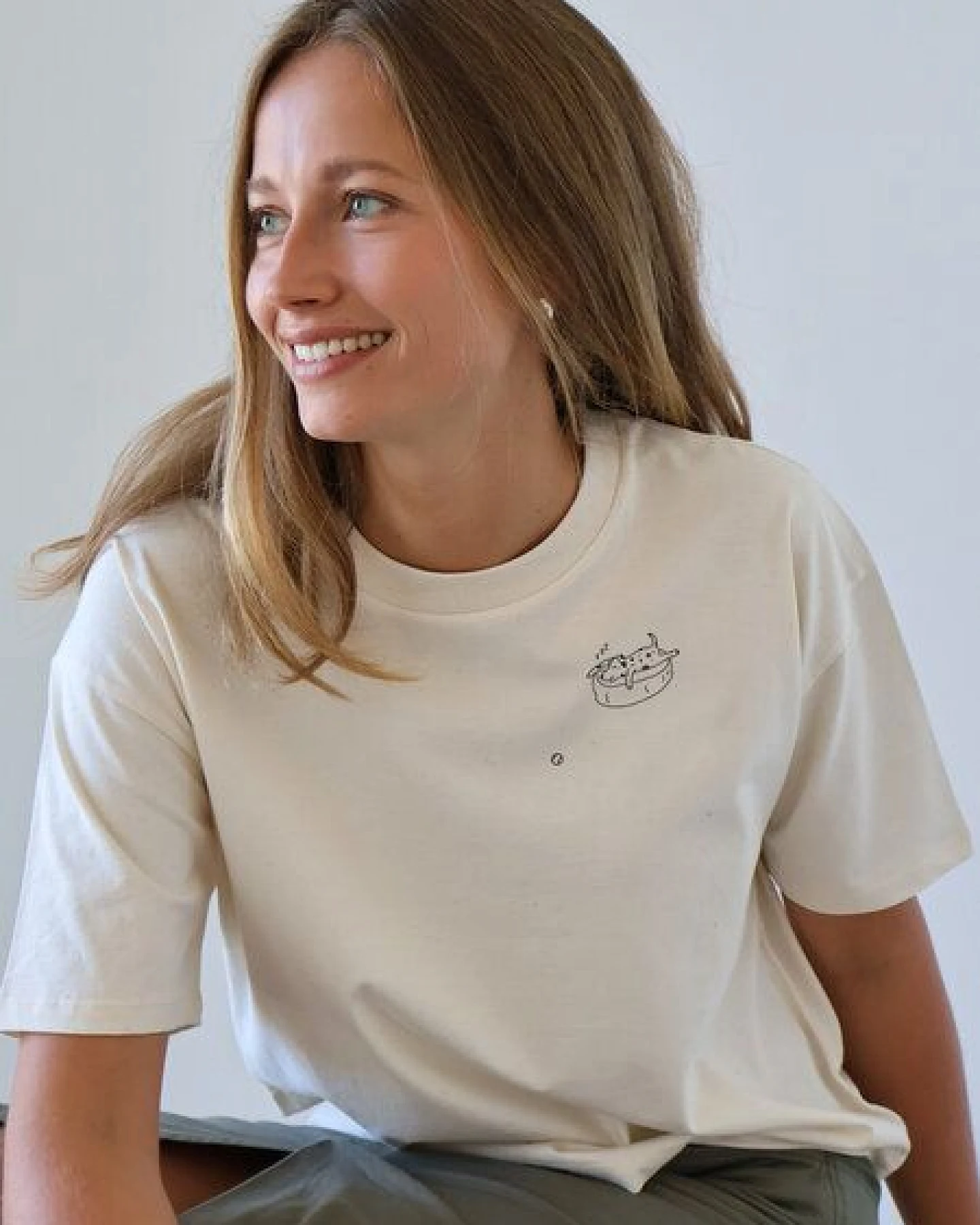 Kultgut Artdesign - Biofair- Boxistyle Shirt / Take a break – Ansicht 3