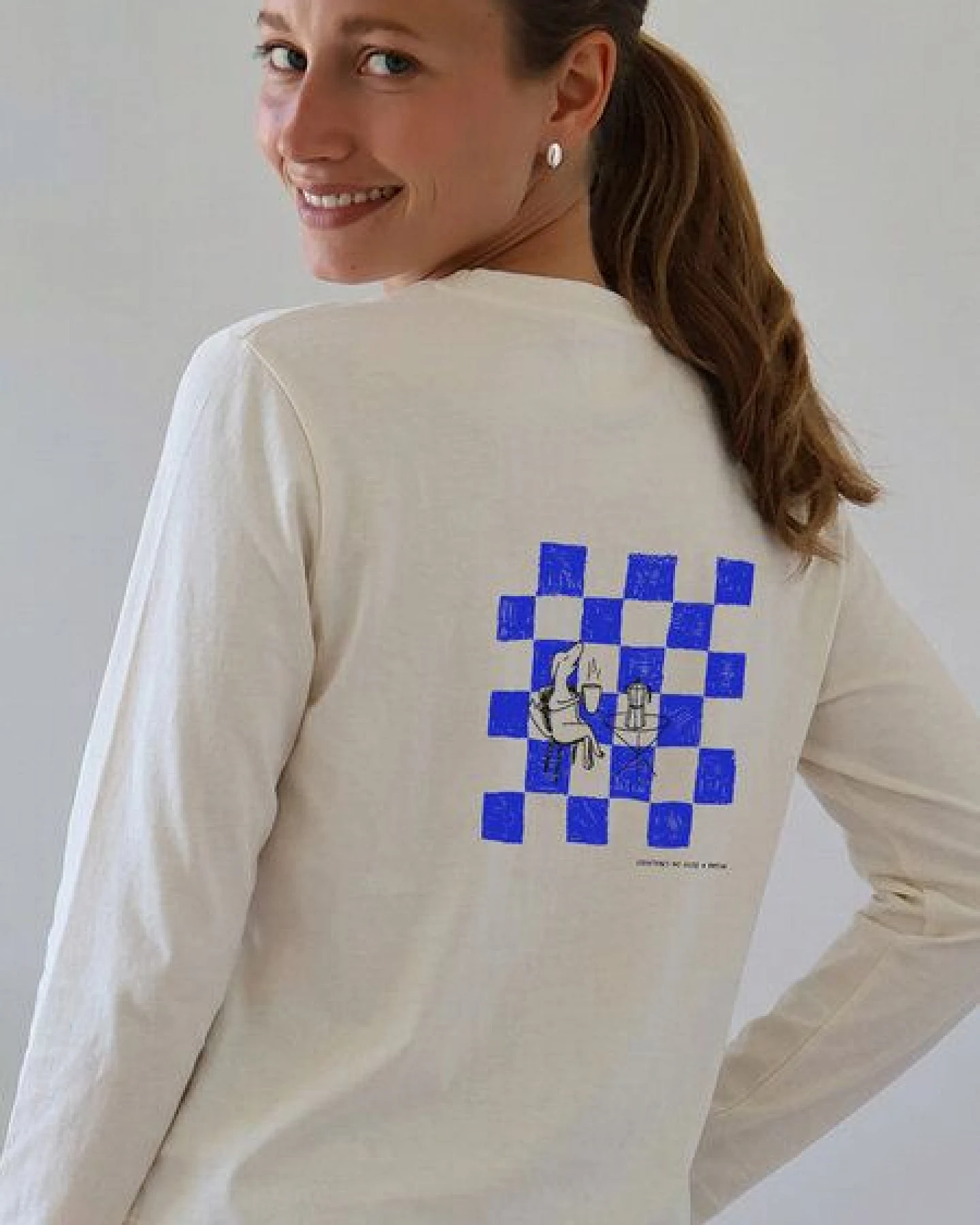 Kultgut Artdesign - Softes Langarmshirt Biobaumwolle/ Take a break – Ansicht 2