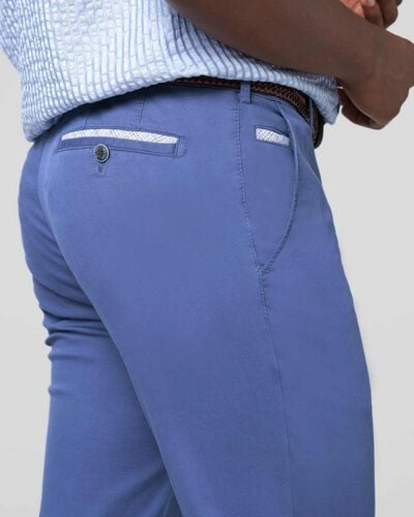 MEYER FINE TEXTURE BAUMWOLL CHINO – Ansicht 4
