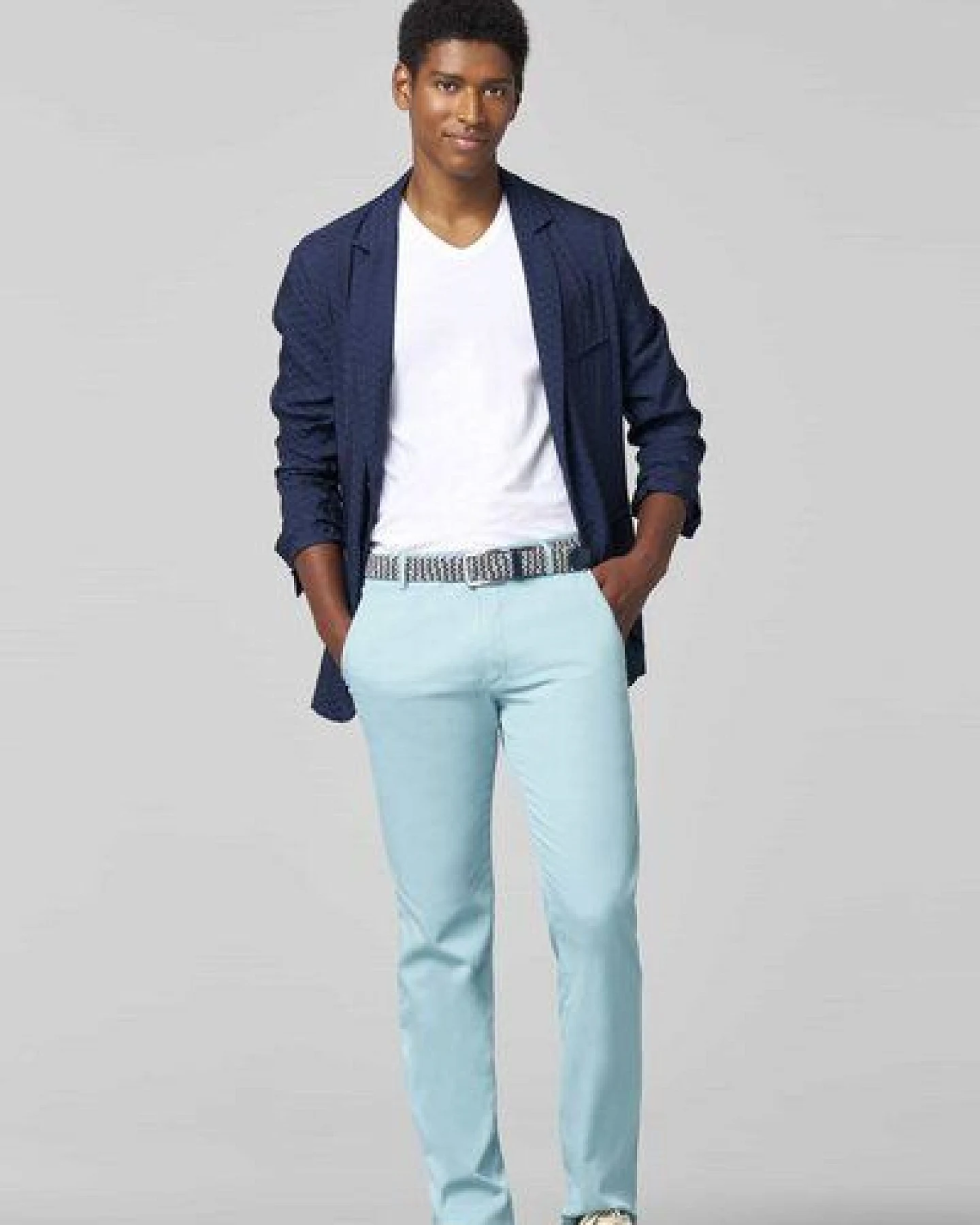 MEYER FINE TEXTURE BAUMWOLL CHINO – Ansicht 2