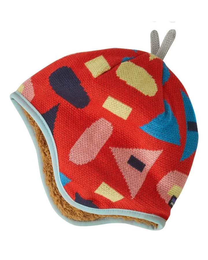 Patagonia - Baby's Reversible Beanie - Mütze Gr 0-3 Months rot