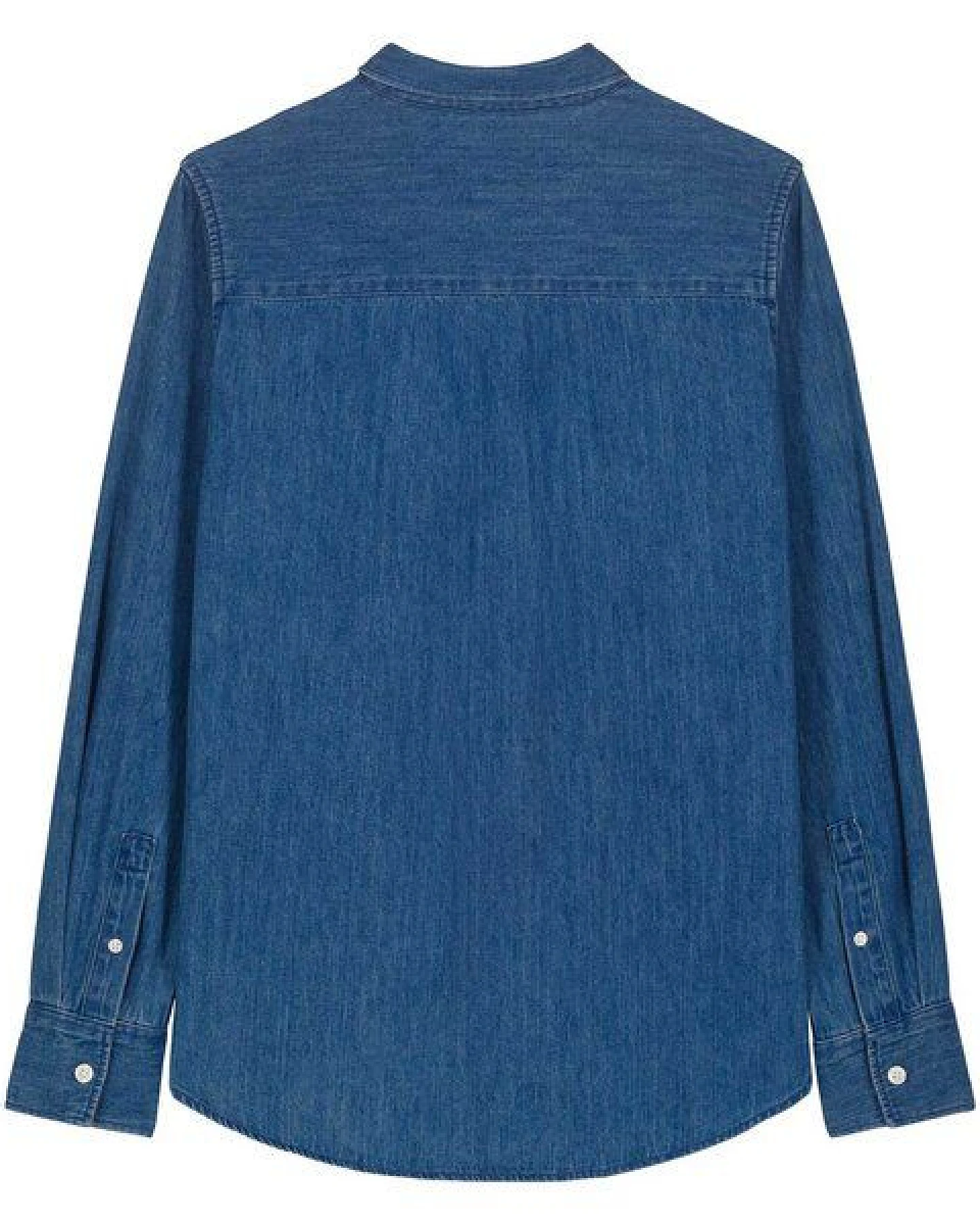 YTWOO Damen-Jeansbluse aus Bio-Baumwolle – Ansicht 4