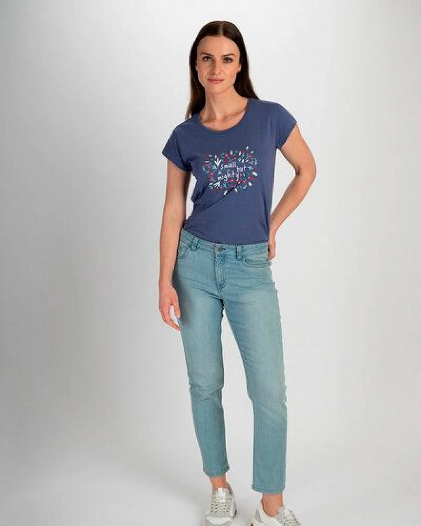 TRANQUILLO T-Shirt SMALL BUT MIGHTY aus GOTS Biobaumwolle (S25X43) – Ansicht 2