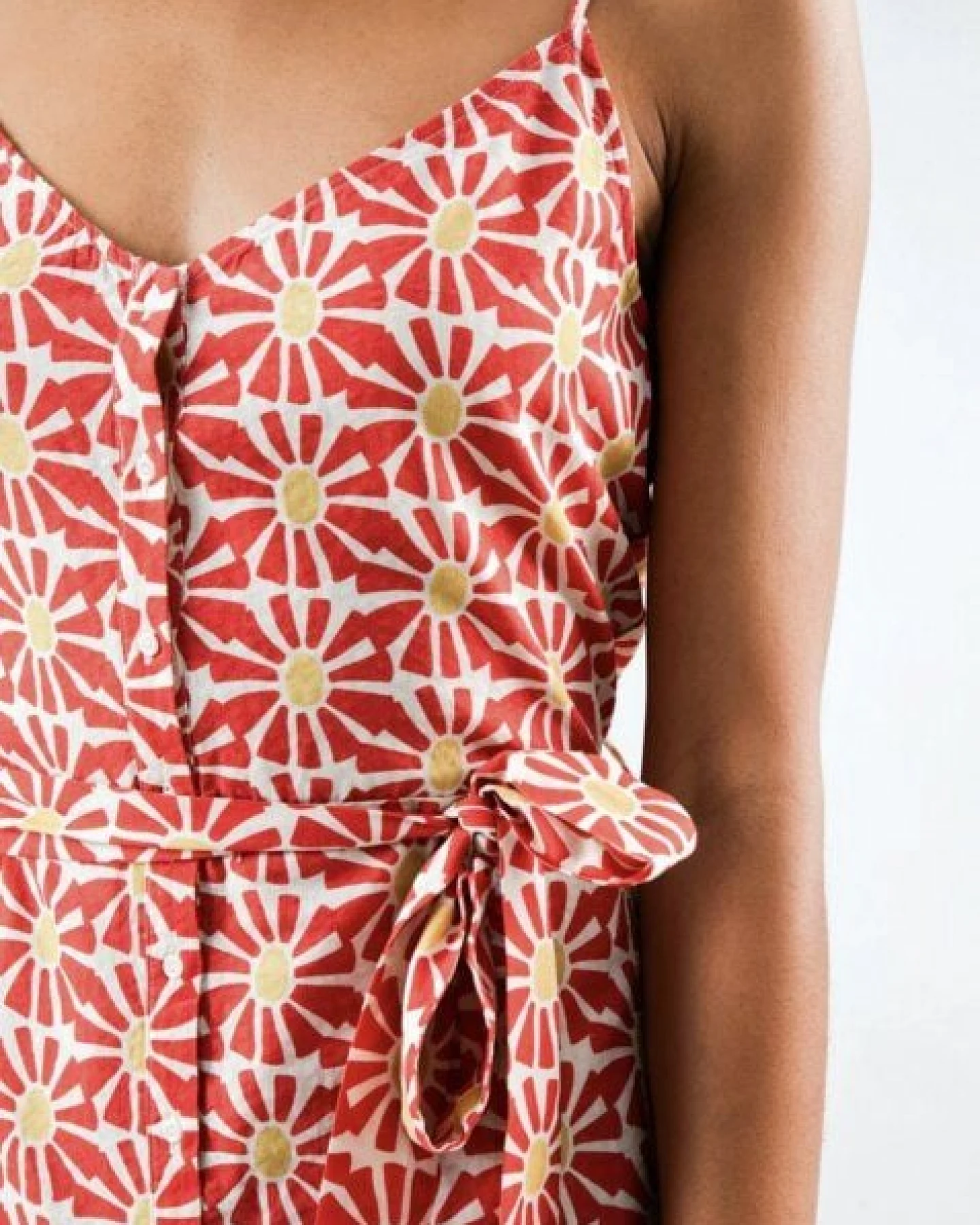 Brava Fabrics Marisol Strap Dress Red – Ansicht 4