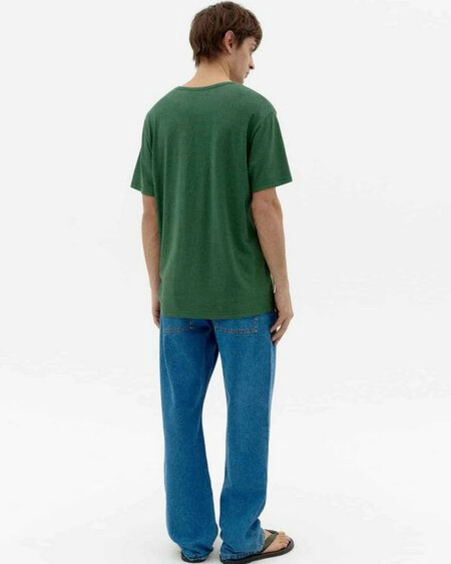 thinking mu Herren T-Shirt - Hemp Shirt - aus einem Hanf/Bio-Baumwolle Mix – Ansicht 2
