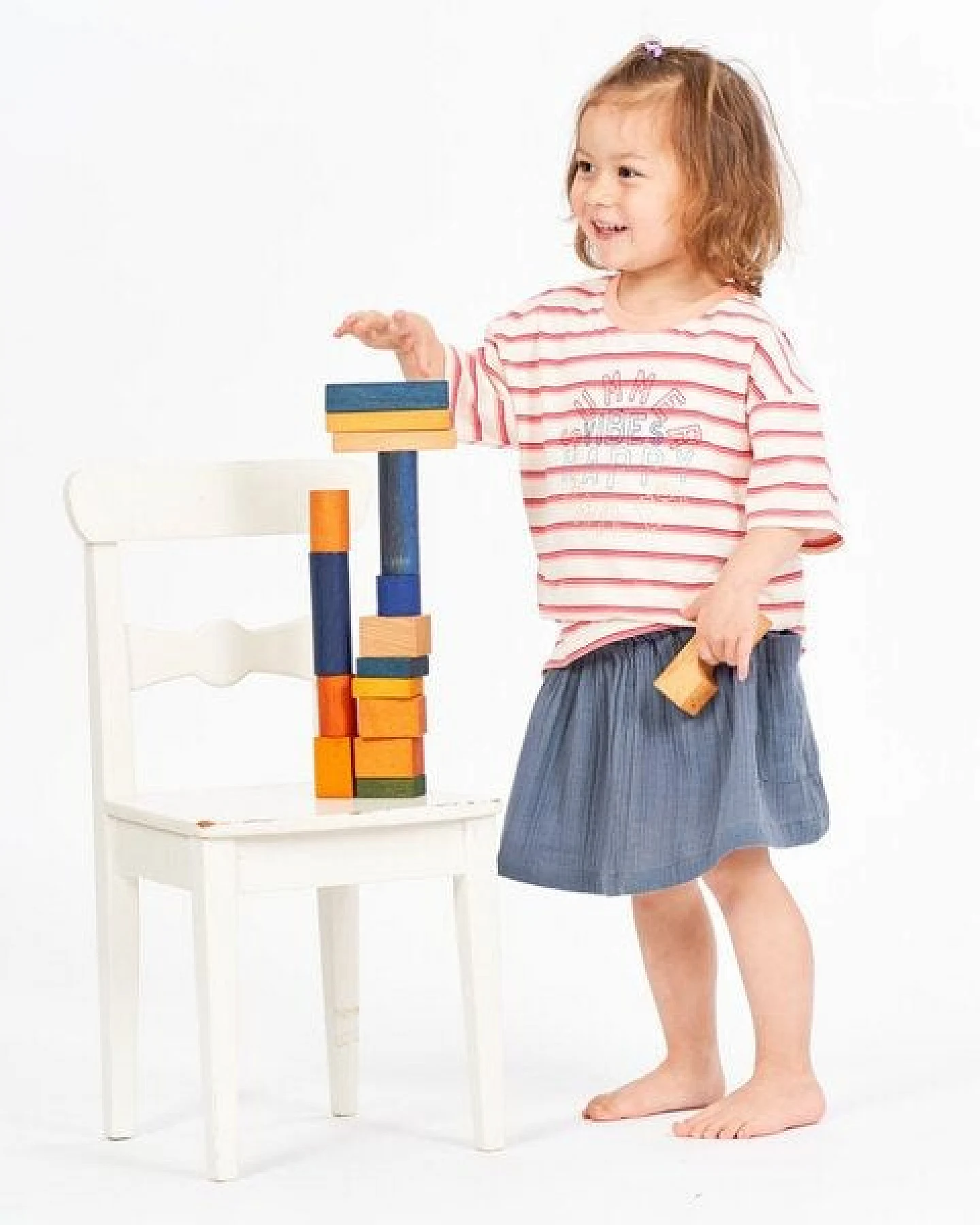 Sense Organics & friends in cooperation with GARY MASH Weicher Kinderrock aus Bio-Musselin – Ansicht 4