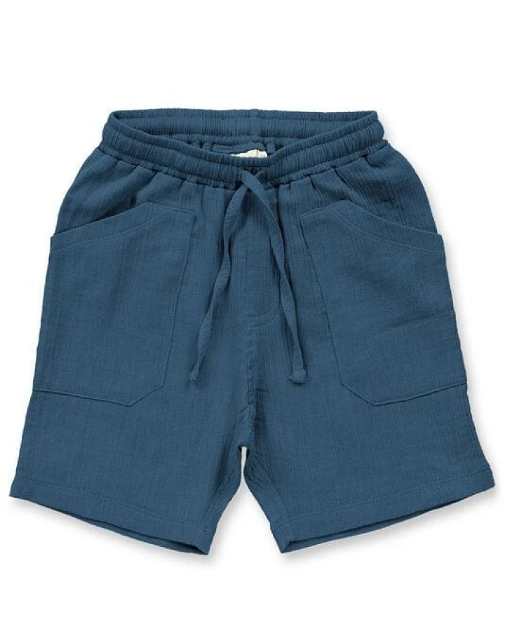 Sense Organics & friends in cooperation with GARY MASH Weiche Kinder Shorts aus Bio-Musselin