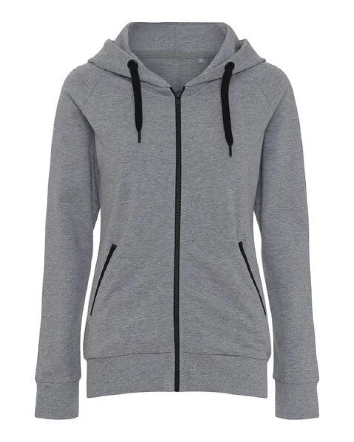 Greenspired Damen Sport Hoody mit Zip 320g/m² XS-XL