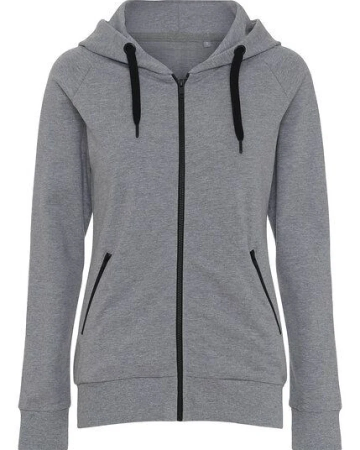 Greenspired Damen Sport Hoody mit Zip 320g/m² XS-XL