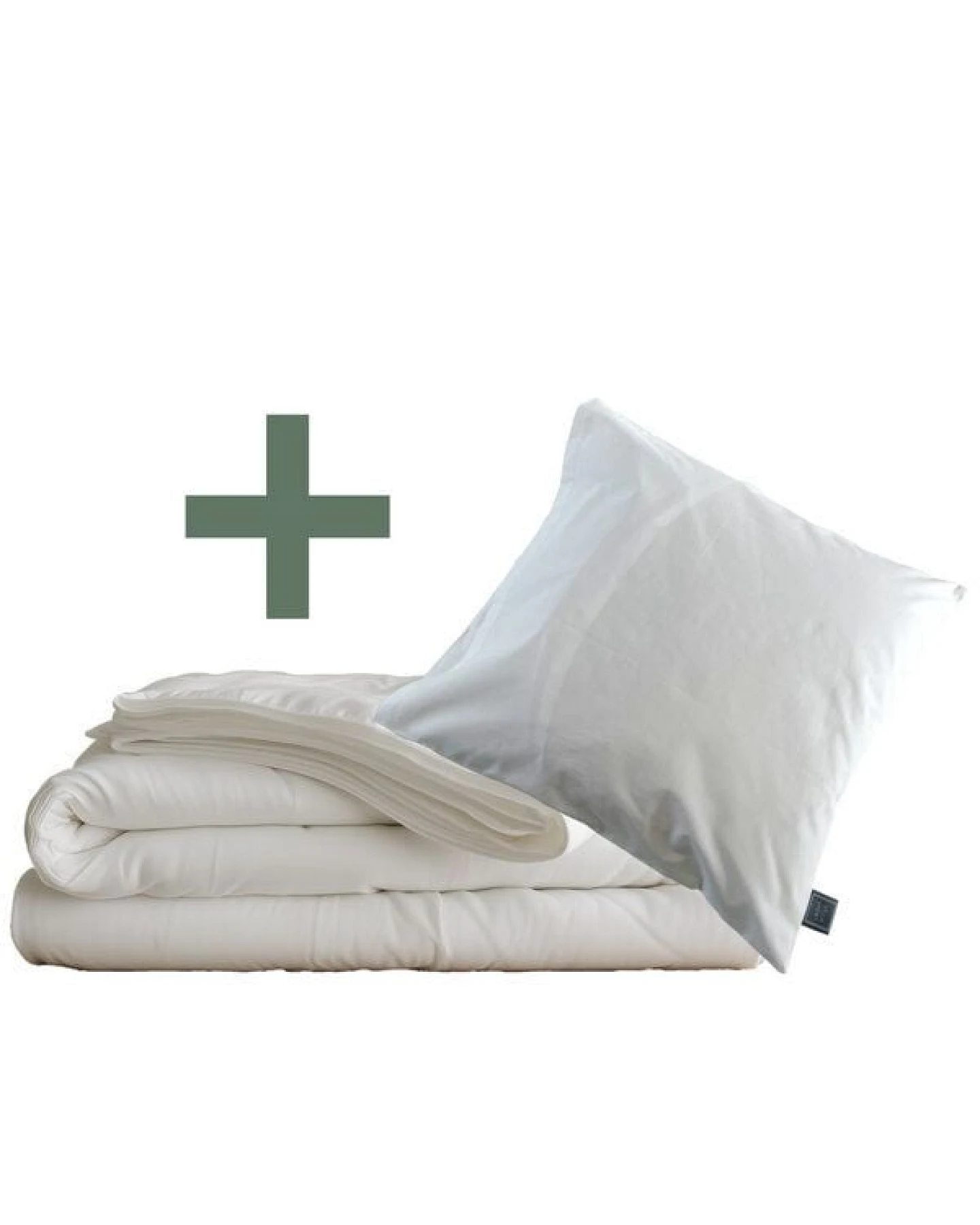 Villa Jade Die Bio Bettwäsche Premium - Naturestyle weiß kba Baumwolle – Ansicht 2