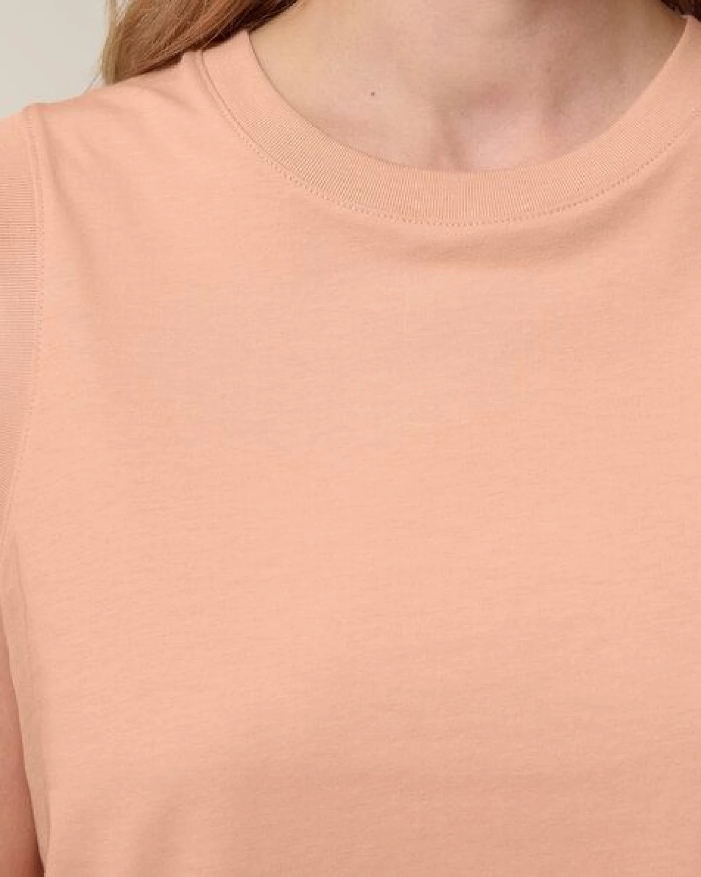 FAIRTICKEN BASICS Damen Shirt ohne Ärmel aus 100% Bio-Baumwolle – Ansicht 2