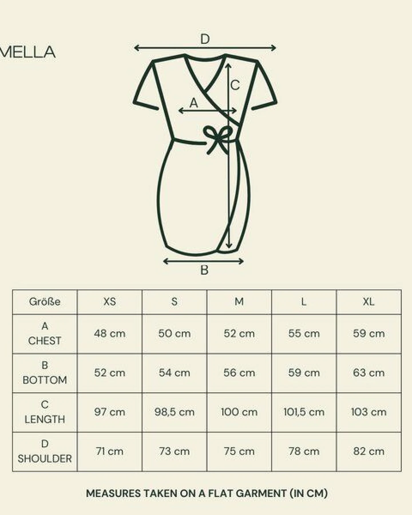NORDLICHT Musselin Wickelkleid Mella aus 100% Bio-Baumwolle – Ansicht 4