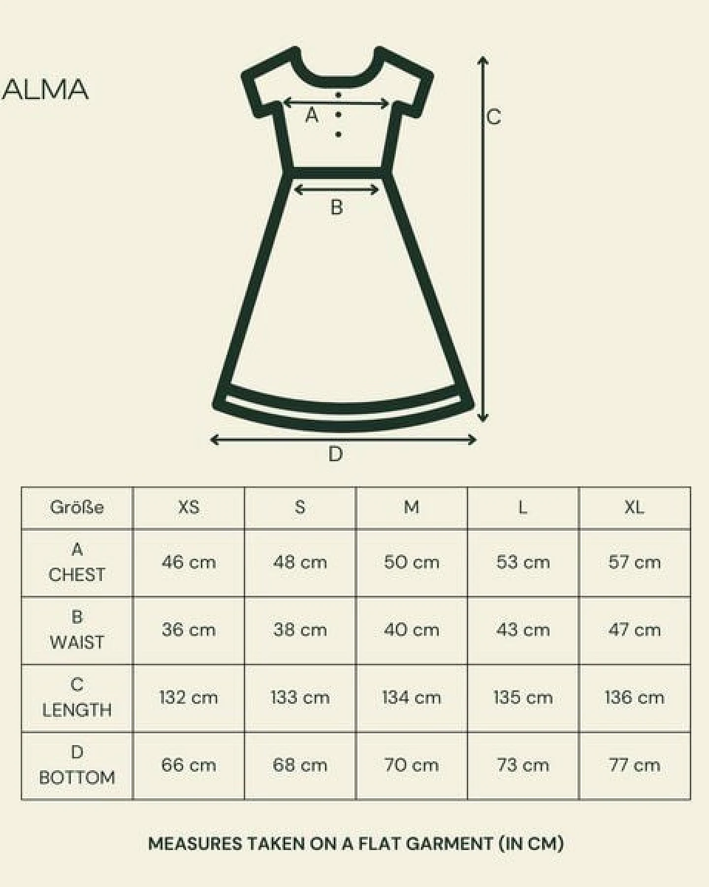 NORDLICHT Musselin Kleid Alma Lang aus 100% Bio-Baumwolle – Ansicht 4