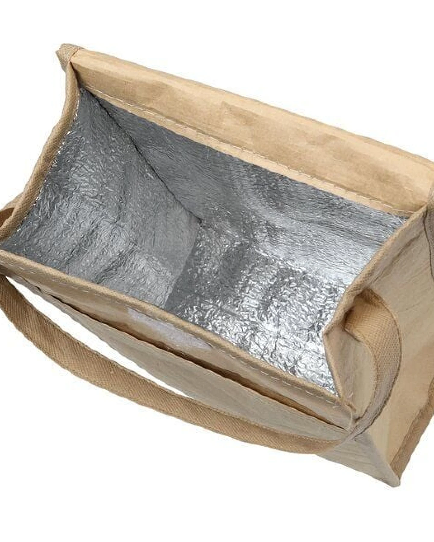 elasto Kühltasche „Paper“ – Natürliche Isoliertasche für Picknick & Freibad – Ansicht 4