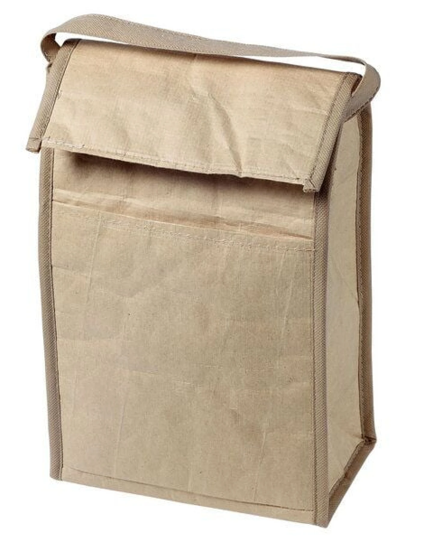 elasto Kühltasche aus Kraftpapier - Isoliertasche für Picknick & Freibad – Ansicht 2