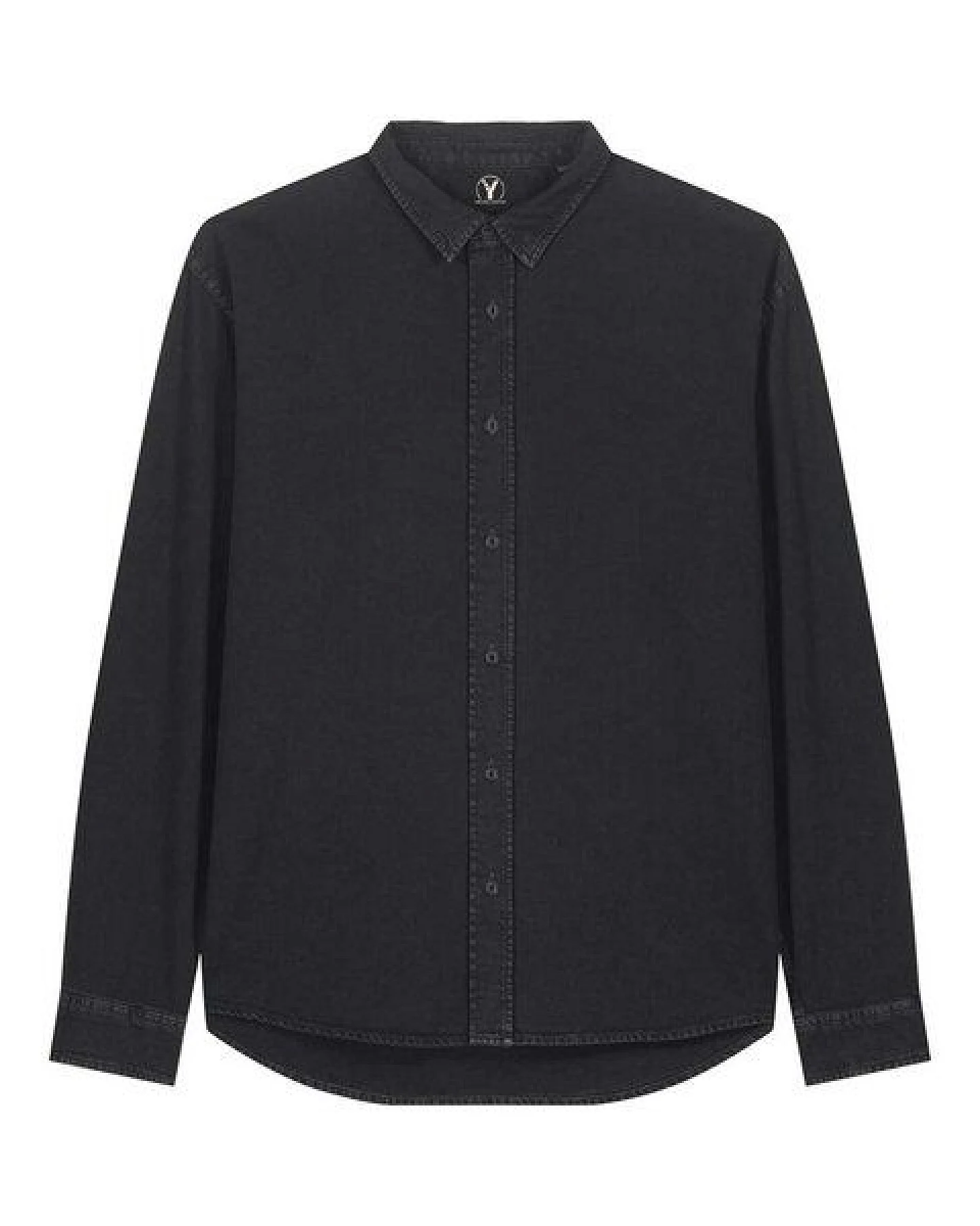 YTWOO Unisex Langarm Hemd aus Bio-Baumwolle – Ansicht 2
