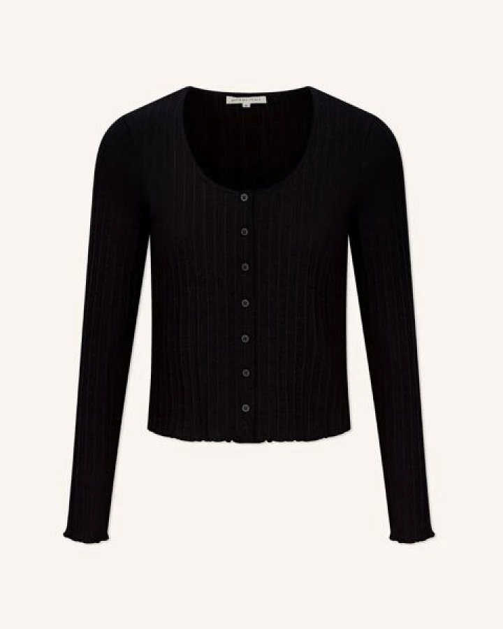 NORDLICHT Jersey Cardigan Vida aus Bio-Baumwolle