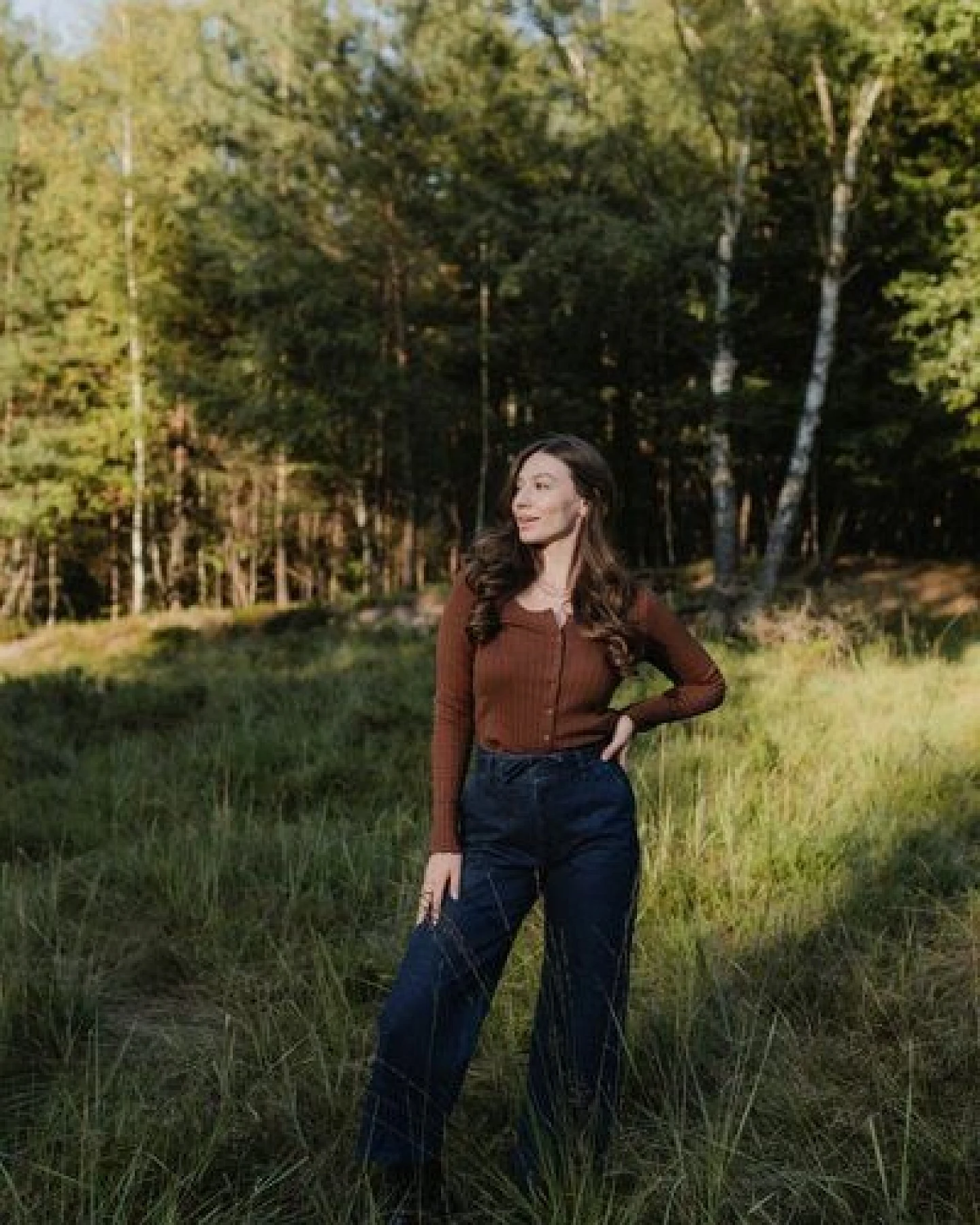 NORDLICHT Jersey Cardigan Vida aus Bio-Baumwolle – Ansicht 4