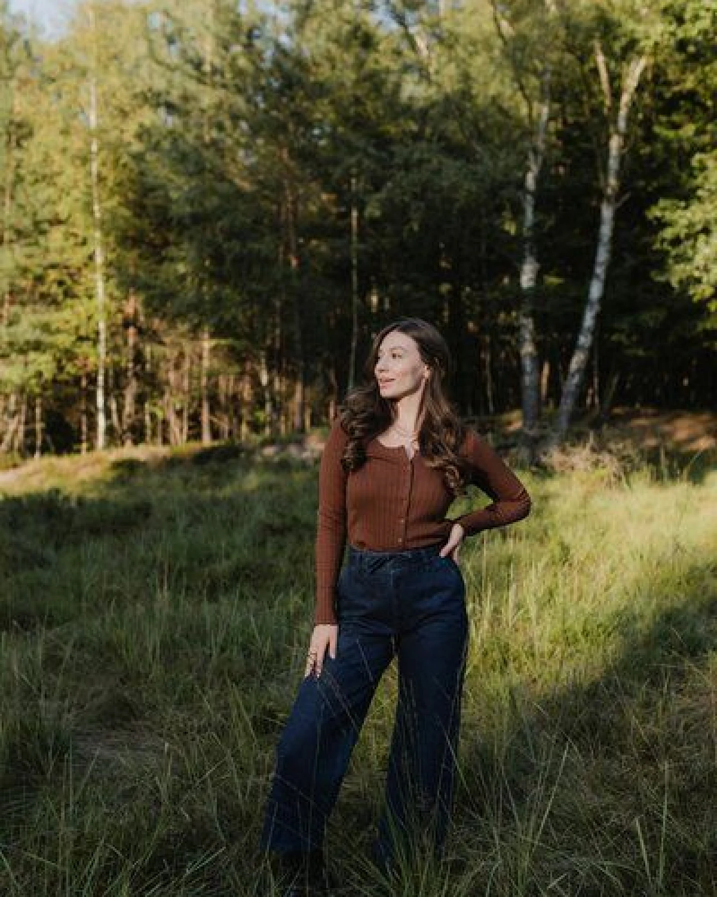 NORDLICHT Jersey Cardigan Vida aus Bio-Baumwolle – Ansicht 4