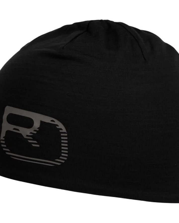 Ortovox - 120 Cool Tec Logo Beanie - Mütze Gr One Size schwarz