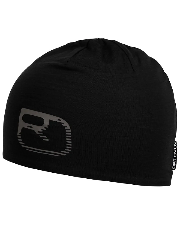 Ortovox - 120 Cool Tec Logo Beanie - Mütze Gr One Size schwarz