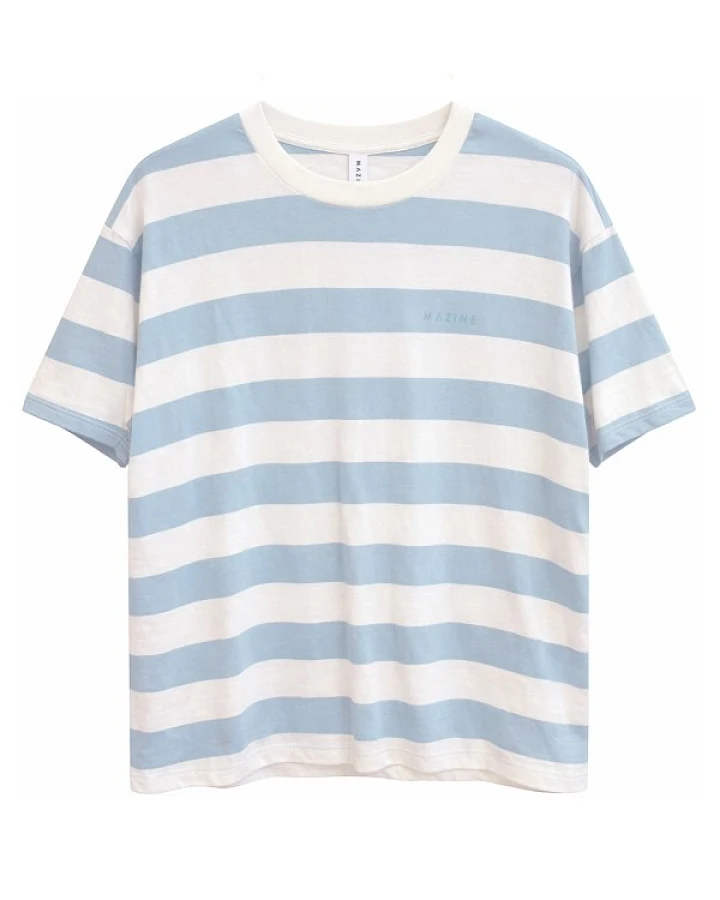 Mazine - Women's Bold Striped - T-Shirt Gr XS weiß/grau