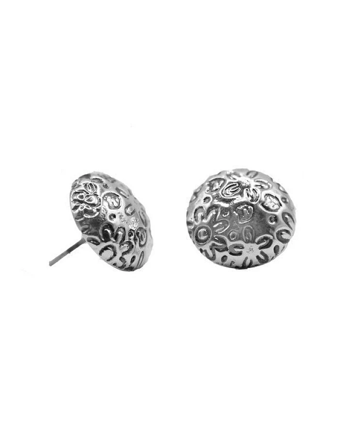 pakilia Ohrstecker "Bordado Flores" redondo