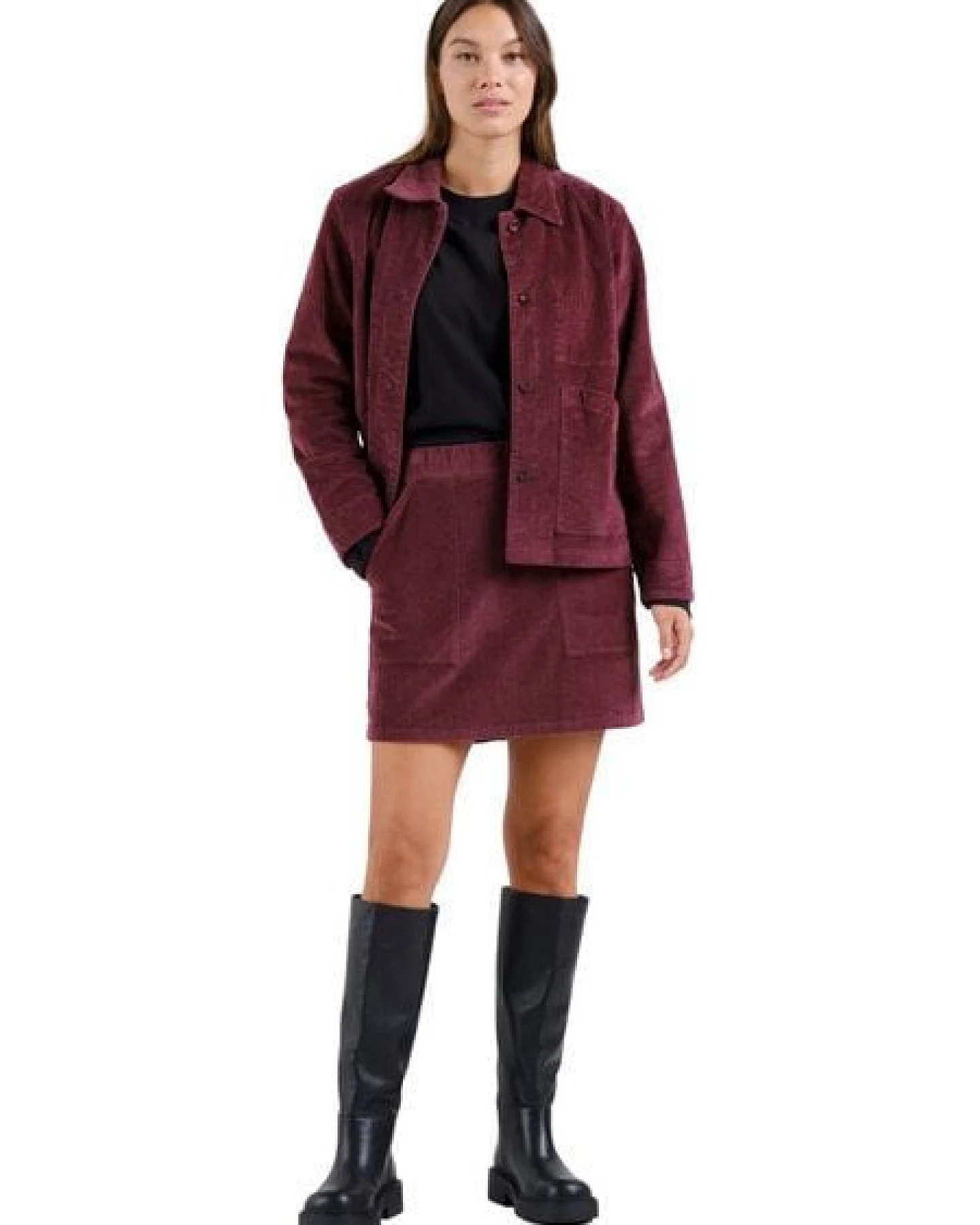 DEDICATED Skirt Majorna Corduroy – Ansicht 4