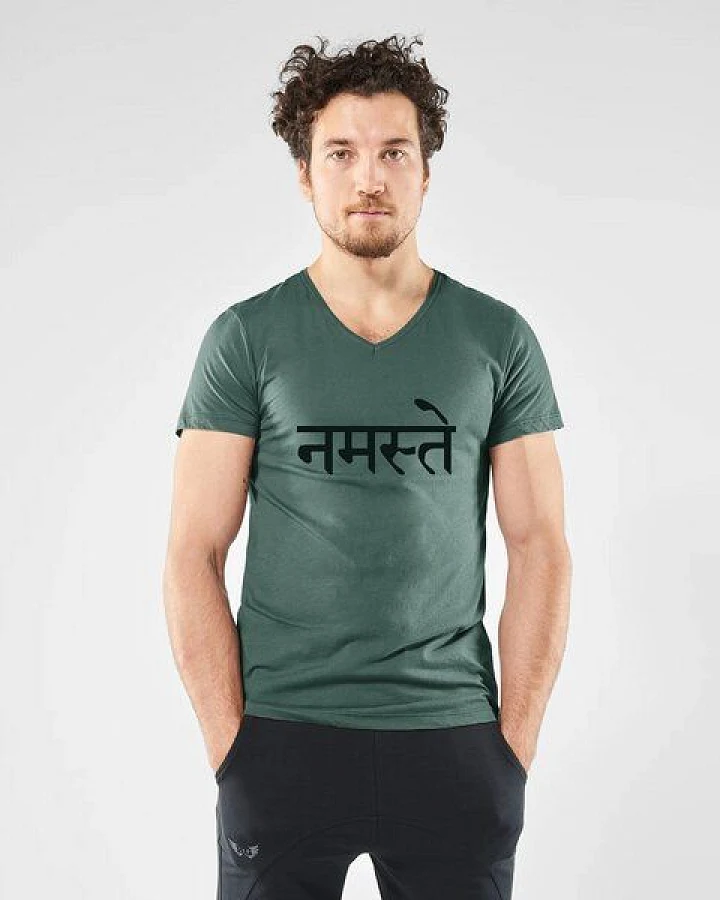 Renegade Guru Herren Yoga Shirt Namaste