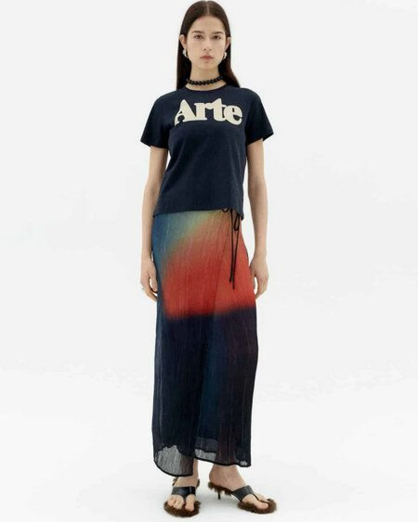 thinking mu Arte Ida - Damen T-Shirt aus Bio-Baumwolle – Ansicht 2