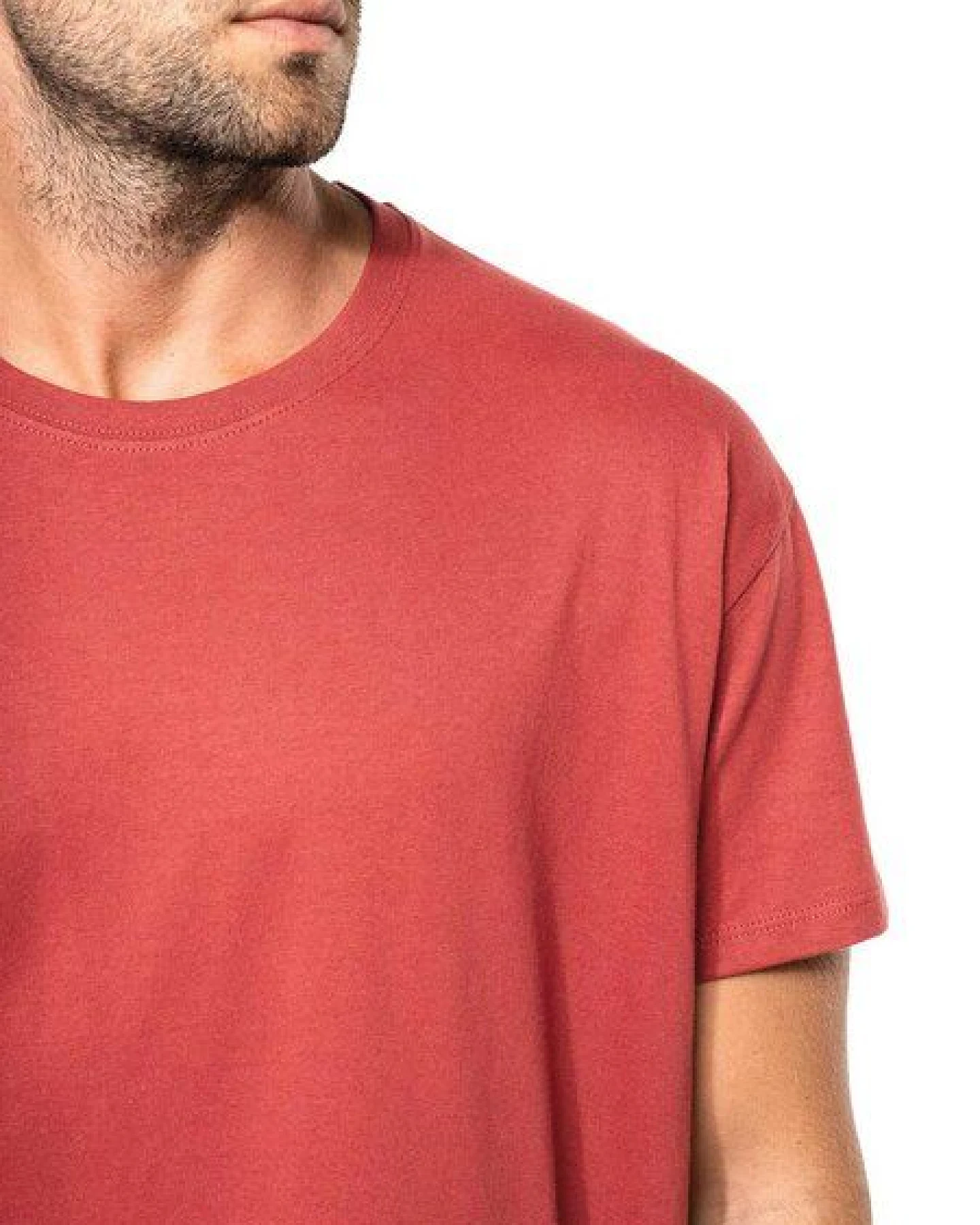 YTWOO Basic Herren T-Shirt aus gekämmter Bio-Baumwolle – Ansicht 4