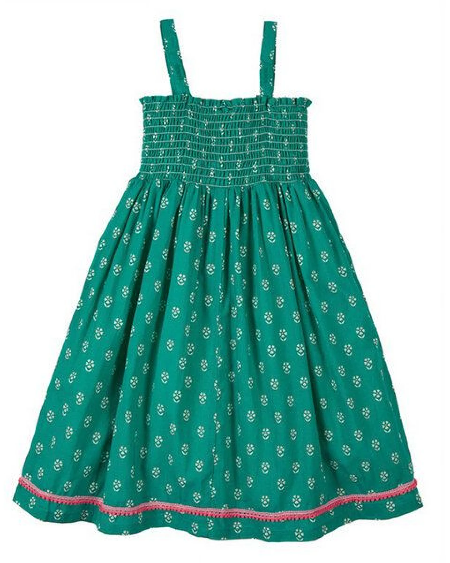 Frugi 2-in-1 Rock-Kleid Cora in jasmin mit Entenapplikation – Ansicht 3