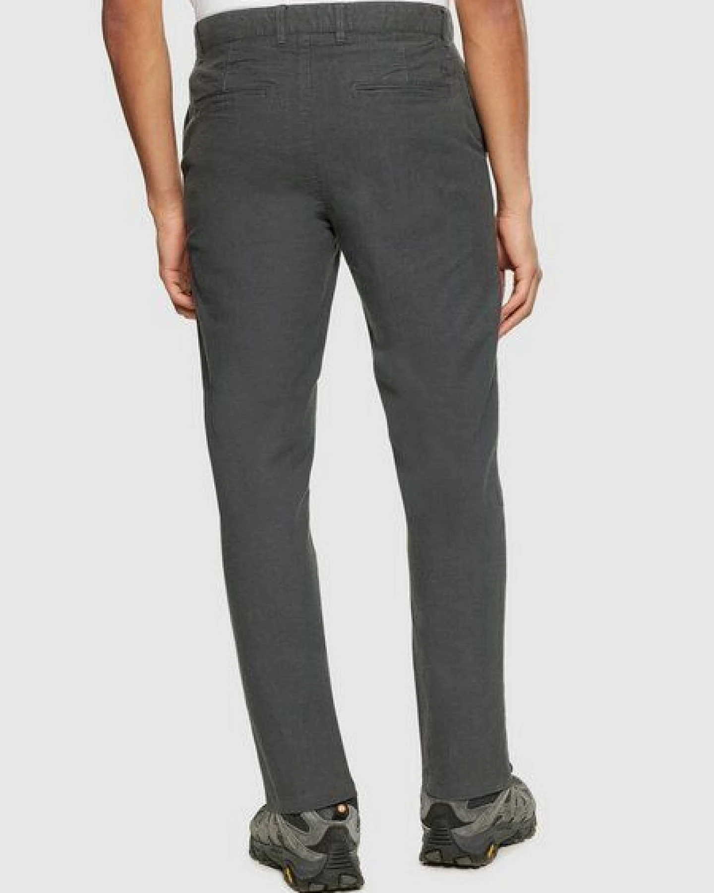 KnowledgeCotton Apparel Flanell-Chino-Hose CHUCK – Ansicht 3