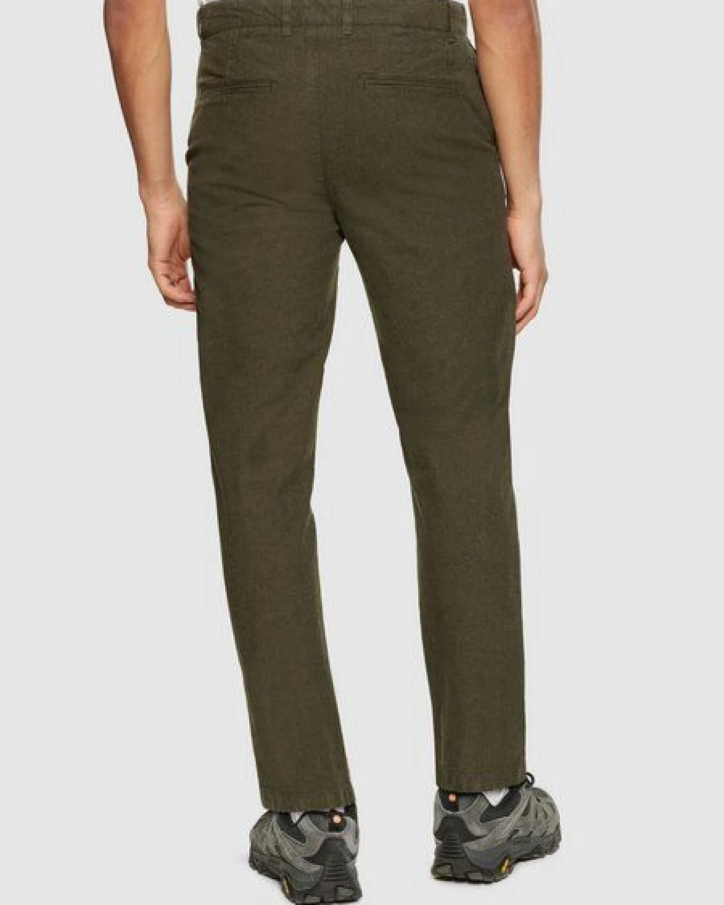 KnowledgeCotton Apparel Flanell-Chino-Hose CHUCK – Ansicht 4